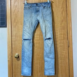 TOPMAN Stretch Skinny Jeans